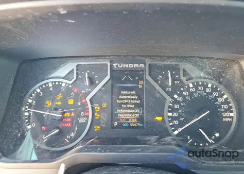 2022 Toyota Tundra Crewmax Sr из США, поврежденный, VIN 5TFLA5AB5NX018631